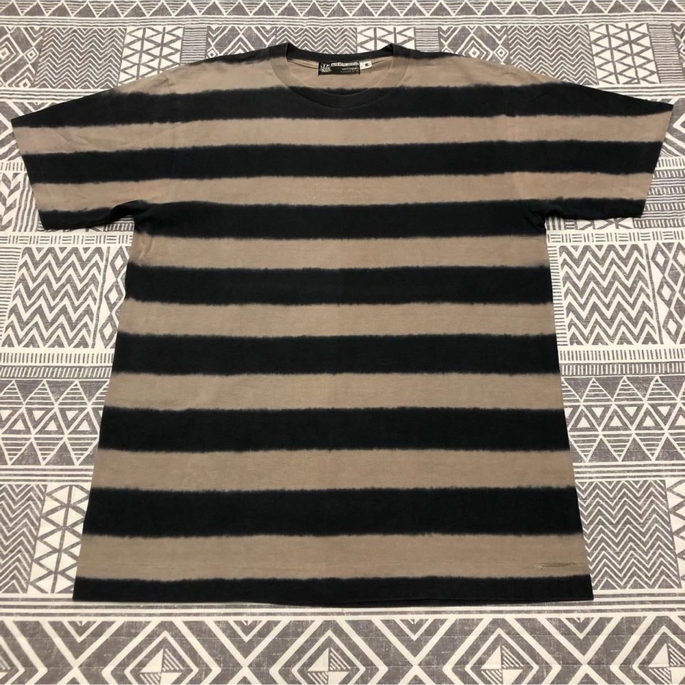 A Bathing Ape Bape Striped Tee Shirt Size Medium